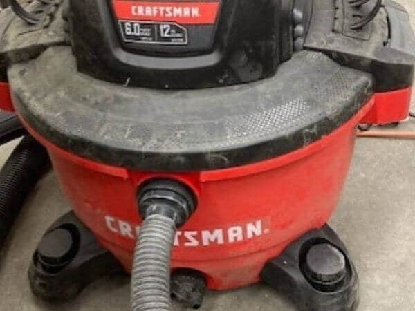 how to use a shop vac